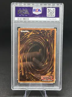 2002 YU-GI-OH! LOB-LEGEND OF BLUE EYES WHITE DRAGON GIANT SOLDIER OF STONE PSA 9 - Image 2