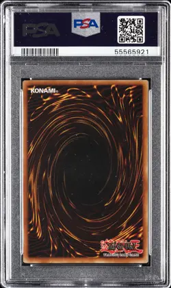 2002 YU-GI-OH! LOB-LEGEND OF BLUE EYES WHITE DRAGON 1ST ED AQUA MADOOR PSA 9 - Image 2