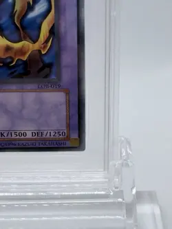 Yugioh Lob-019 Darkfire Dragon 1st Ed Psa 9 Gem Mint Rare Legend Of Blue-eyes - Image 4