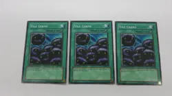 3x VILE GERMS SPELL CARD LEGEND BLUE EYES 1ST EDITION LOB-090 COMMON YUGIOH NM - Image 1