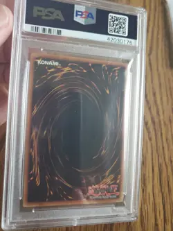 2002 Yu-Gi-Oh! LOB-029 Flame Ghost Legend of Blue Eyes 1st Ed. Rare PSA Mint 9 - Image 3