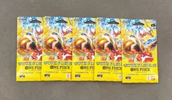 One Piece TCG OP15-EB04 Lot Of 5 Sleeve Booster English - Image 1