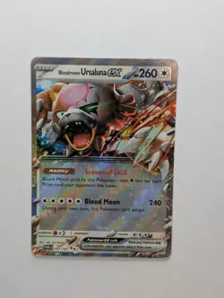 Bloodmoon Ursaluna EX 141/167 - S&V Twilight Masquerade - 2024 Pokemon - NM - Image 1