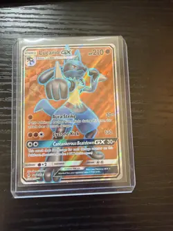 Pokemon Forbidden Light Lucario GX 122/131 Full Art Ultra Rare Nm - Image 1