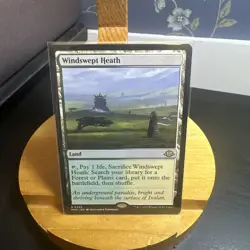 MTG Magic the Gathering Windswept Heath 235 Modern Horizons 3 NM Regular Card - Image 1