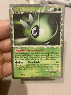Pokemon TCG Celebi Prime HS-Triumphant 92/102 Holo Holo Rare Prime - Image 1