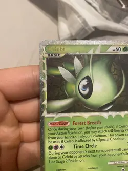 Pokemon TCG Celebi Prime HS-Triumphant 92/102 Holo Holo Rare Prime - Image 2