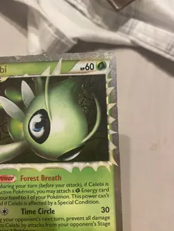 Pokemon TCG Celebi Prime HS-Triumphant 92/102 Holo Holo Rare Prime - Image 3