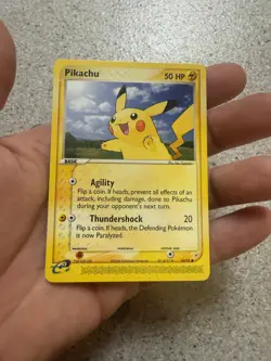 Pikachu Team Magma vs Team Aqua Regular Card 43/95 E Reader - LP+ CLEAN - Image 2