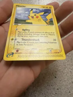 Pikachu Team Magma vs Team Aqua Regular Card 43/95 E Reader - LP+ CLEAN - Image 4