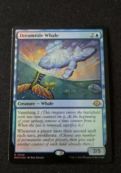 MTG - Dreamtide Whale FOIL - Modern Horizons 3 - Near Mint Rare #59 - Image 1