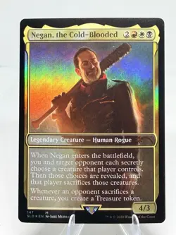 Negan, the Cold-Blooded FOIL Secret Lair Drop MTG NM 147 - Image 1