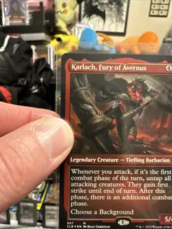 MTG Karlach, Fury of Avernus FOIL ETCHED Commander Legends Baldur's Gate 507 NM - Image 5