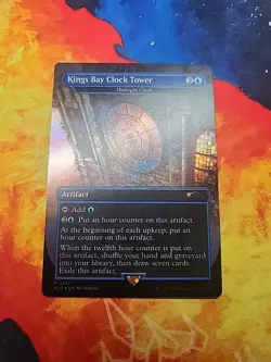 Kings Bay Clock Tower - Midnight Clock (Rainbow Foil) - Secret Lair - NM - Image 1