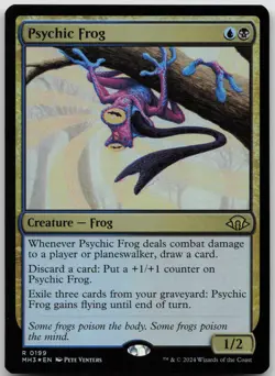 Psychic Frog (Foil) Modern Horizons 3 199 NM R - Image 1