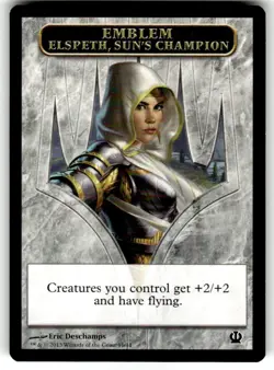 Emblem - Elspeth, Sun's Champion Theros Regular - Image 1