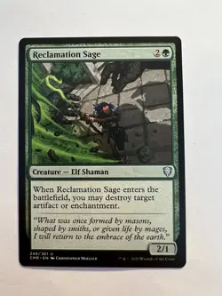 Reclamation Sage - MTG Various Sets - NM Uncommon Creature Elf - Image 1