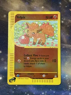 Vulpix 116/147 Aquapolis REVERSE HOLO 2003 Vintage WOTC Pokemon NM MINT - Image 3