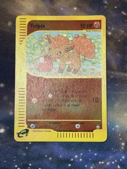 Vulpix 116/147 Aquapolis REVERSE HOLO 2003 Vintage WOTC Pokemon NM MINT - Image 4