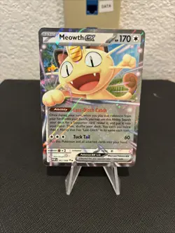 Pokemon TCG Meowth EX Perfect Order 062/088 English NM - Image 1