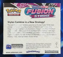 Pokemon 2021 Sword & Shield Fusion Strike Booster Box TCG Sealed Nm Mint - Image 3