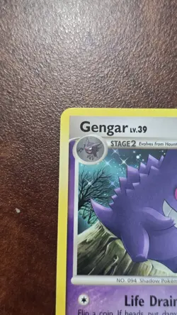 Gengar 27/130 Non-holo Pokemon Diamond And Pearl -NM - Image 2
