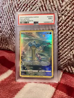 Pokemon TCG Lapras GG05/GG70 Crown Zenith Ultra Rare Full Art - Image 1