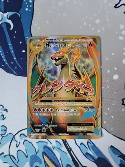 Pokemon TCG M Charizard EX (Full Art) 101/108 Holo - XY Evolutions - NM - Image 1