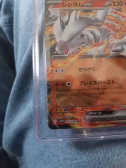 Pokemon Reshiram ex 017/086 SV11W: White Flare Holo very rare CTC 10 psa10 - Image 3