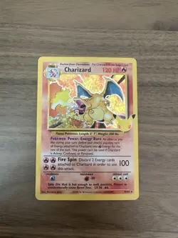 Pokemon Charizard 25th Celebrations Holo Rare Venusaur First Edition Charmander - Image 3