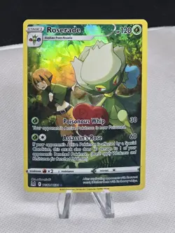 2022 Pokemon Lost Origin ROSERADE TG02/TG30 Ultra Rare - Image 1