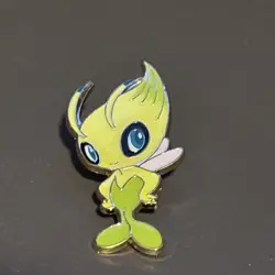 Celebi Official Enamel Pokemon Collectors Pin - Mythical TCG Collection - NEW - Image 1