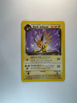 Pokemon Team Rocket Dark Jolteon, Dark Flareon, Dark Vaporeon Lot Wizards 2000 - Image 2