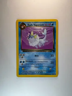 Pokemon Team Rocket Dark Jolteon, Dark Flareon, Dark Vaporeon Lot Wizards 2000 - Image 5