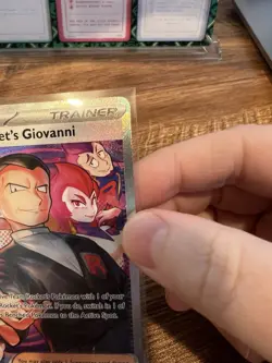 Team Rocket's Giovanni SIR SV10: Destined Rivals 238/182 Pokemon TCG - Image 3