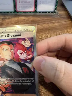Team Rocket's Giovanni SIR SV10: Destined Rivals 238/182 Pokemon TCG - Image 4