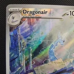 Dragonair 181/165 Pokemon TCG Scarlet Violet 151 Illustration Rare English NM - Image 3
