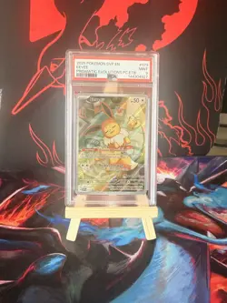 2025 POKEMON PRISMATIC EVOLUTIONS POKEMON CENTER ETB PROMO SVP #173 EEVEE PSA 9 - Image 1