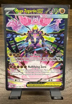 NM Mega Zygarde EX SIR 120/088 - Pokemon TCG: Perfect Order ME03 - Image 1