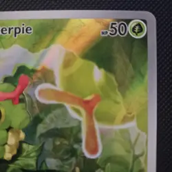 Caterpie 172/165 Pokemon TCG 151 Illustration Rare English NM - Image 4