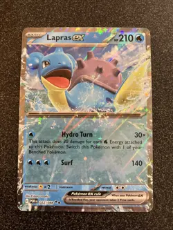 Lapras ex 22/88 Double Rare Pokemon Perfect Order ME03 NM - Image 1