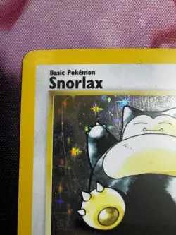 Pokemon TCG Snorlax Jungle 11/64 Holo Unlimited Holo Rare HP / DMG See Pictures - Image 2