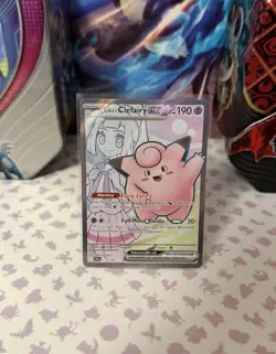 Pokemon Lillie's Clefairy ex 173/159 Journey Together Ultra Rare, Holo NM - Image 1