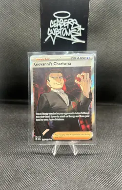 Giovanni's Charisma 197/165 Pokemon 151 - Ultra Rare, Trainer | Pokemon TCG - Image 1