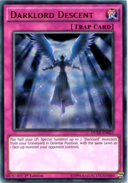 Darklord Descent - DUSA-EN023 - Ultra Rare - 1st Edition - Yugioh - Image 1