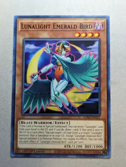 Lunalight Emerald Bird - LDS2 EN127 - Common - 1st Edition - Yugioh - Image 1