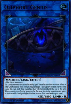 1X NM Qliphort Genius - DUPO-EN095 - Ultra Rare 1st Edition - Yugioh - Image 1