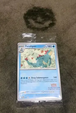 Pokemon Illustration Contest 2024 SEALED Promo Feraligatr, Toxtricity, Pikachu - Image 2