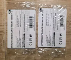 Pokemon Illustration Contest 2024 Promo SEALED Feraligatr Pikachu & Toxtricity - Image 2