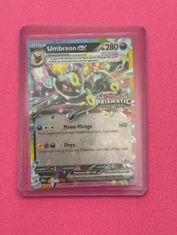 Pokemon Umbreon EX 060/131 Prismatic Evolutions Stamped Surprise Box Promo- NM - Image 1